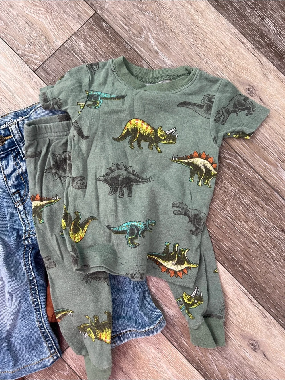 Bundle baby boy overalls pjs jeans